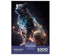 Puzzles pour Adolescents 1000 Astral Leopard Casse-têtes pour Adultes - Idée Cadeau Parfaite pour Toute La Famille 52x38cm/1000pcs