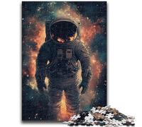 Puzzles pour Adolescents 1000 astronautes de l'espace pour Les 14 Ans et Plus Jeux de Famille Jeu de Noël Cadeaux pour Femmes 26x38cm