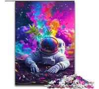 Puzzles pour Adolescents 1000 astronautes psychédéliques, Jouet éducatif et décompressant, idéal comme Cadeau pour Toute la Famille (Taille 26x38cm)