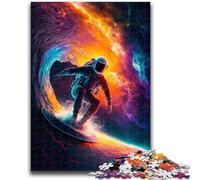 Puzzles pour Adolescents 1000 astronautes surfeurs pour Les 14 Ans et Plus Jeux familiaux Jeu de Noël Cadeaux pour Femmes 50x75cm