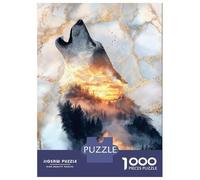 Puzzles pour Adolescents 1000 Call of The Golden Horizon Puzzle Adulte Casse-tête Jeu De Vitesse Manuelle pour Anniversaire, Noël 38x26cm/1000pcs