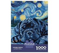 Puzzles pour Adolescents 1000 Cane Corso Puppy Sleeping Puzzles pour Adultes, Jeux De Réflexion, Cadeaux pour Femmes, Cadeaux d'anniversaire Uniques 52x38cm/1000pcs