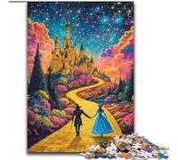 Puzzles pour Adolescents 1000 Châteaux, pour 14 Ans et Plus pour s'amuser en Famille et Passer Une soirée Jeux Collection d'artistes, Beaux-Arts 50x75cm