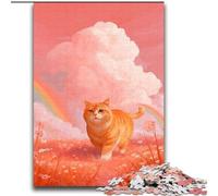Puzzles pour Adolescents 1000 Chats de rêve, défi d'intelligence cérébrale, Jouets addictifs, Cadeau d'anniversaire, Cadeaux, décoration Murale 38x52cm
