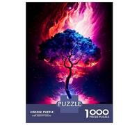 Puzzles pour Adolescents 1000 Cosmic Tree Casse-têtes pour Adultes - Idée Cadeau Parfaite pour Toute La Famille 52x38cm/1000pcs