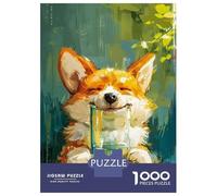 Puzzles pour Adolescents 1000 Cute Cat Drinking Puzzles pour Adultes, Jouets À Monter Soi-même, Cadeau d'anniversaire Idéal pour Toute La Famille 70x50cm/1000pcs