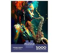Puzzles pour Adolescents 1000 Digital Painting Rhythm Puzzles pour Adultes Jeu Manuel D'assemblage De Motifs Offre Spéciale pour Toute La Famille 70x50cm/1000pcs