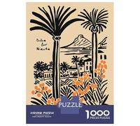Puzzles pour Adolescents 1000 Dolce Far Niente Tropical Landscape Art Puzzle pour Adultes Jeu De Réflexion Analyse Et Logique Cadeaux Anti-Stress 52x38cm/1000pcs