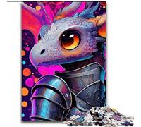Puzzles pour Adolescents 1000 Dragon Rider, Jouets éducatifs et éducatifs pour la Famille, Jeu éducatif pour Anniversaire, Noël 50x75cm