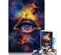 Puzzles pour Adolescents 1000 Eye for Art 1000 pièces pour Adultes Jouets de Divertissement Familial avec Affiche Assortie et fiche de Questions 26x38cm