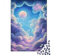 Puzzles pour Adolescents 1000 Fantasy Cloud Night Sky Casse-têtes pour Adultes - Idée Cadeau Parfaite pour Toute La Famille 52x38cm/1000pcs