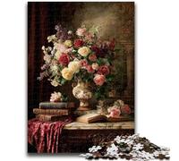 Puzzles pour Adolescents 1000 Fleurs dans Un Vase 1000 pièces pour Adolescents, Interaction Parent-Enfant intéressante pour réduire Le Stress (50x75cm)