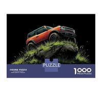 Puzzles pour Adolescents 1000 Ford Bronco SUV Off-Road Adventure Puzzle À Faire Soi-même, Jouets Difficiles, Offre Spéciale comme Cadeaux pour Toute La Famille 52x38cm/1000pcs