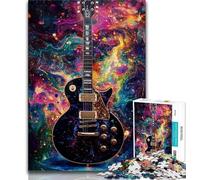 Puzzles pour Adolescents 1000 Galaxy Guitar, Puzzle Adulte, Jeu éducatif, Jouet de défi, décoration d'intérieur Unique et Cadeaux (Taille 38x26cm)