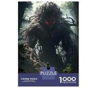 Puzzles pour Adolescents 1000 Giant Forest Monster Art Print Casse-têtes pour Adultes - Idée Cadeau Parfaite pour Toute La Famille 70x50cm/1000pcs