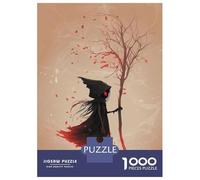 Puzzles pour Adolescents 1000 Grim Reaper Puzzle Adulte Casse-tête Jeu De Vitesse Manuelle pour Anniversaire, Noël 52x38cm/1000pcs