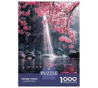 Puzzles pour Adolescents 1000 Japanese Sakura Bloom Puzzles pour Adultes Jouets Anti-Stress Cadeaux pour Femmes Idéal comme Cadeau pour Toute La Famille 38x26cm/1000pcs