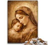 Puzzles pour Adolescents 1000 Jésus pour Les 14 Ans et Plus Jeux de Famille Jeu de Noël Cadeaux pour Femmes 50x75cm