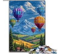 Puzzles pour Adolescents 1000 montgolfières, Jeu intellectuel, éléphant, Cadeau d'anniversaire, décoration Murale pour Les 14 Ans et Plus (Taille 26x38cm)