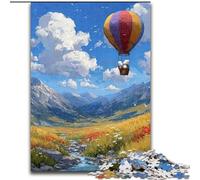Puzzles pour Adolescents 1000 Montgolfières, Un Cadeau éducatif et éducatif idéal pour Toute la Famille (Taille 26x38cm)