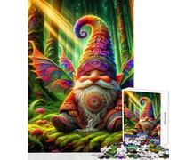 Puzzles pour Adolescents 1000 Murmures des Bois Jeu Familial à Assembler soi-même avec des pièces de Formes aléatoires entièrement emboîtables (38x26cm)