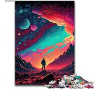 Puzzles pour Adolescents 1000 Neon Galaxy, à partir de 14 Ans, Jeux éducatifs à Domicile, Jouets à Faire soi-même, œuvres d'art, Cadeau (Taille 26x38cm)