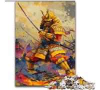 Puzzles pour Adolescents 1000 Ninjas dorés Japonais, Un Cadeau éducatif idéal pour Toute la Famille (Taille 50x75cm)