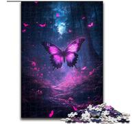 Puzzles pour Adolescents 1000 Papillons de la Galaxie, Jouets de Divertissement Familial, idéal comme Cadeau pour Toute la Famille 14 Ans et Plus 50x75cm
