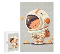 Puzzles pour Adolescents 1000 PCS Astronaut Cute Puzzles pour Adolescents, Jouets Anti-Stress, Décoration Murale, Cadeaux d'anniversaire Et De Noël Uniques 1000 PCS