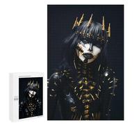 Puzzles pour Adolescents 1000 PCS Black and Gold Dark Queen Puzzles pour Adultes Jeux Amusants Décoration Parfaite Cadeaux Uniques d'anniversaire Et De Noël 1000 PCS