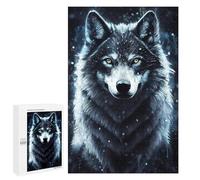 Puzzles pour Adolescents 1000 PCS Black Fox Puzzles pour Adultes Jeux Amusants Décoration Parfaite Cadeaux Uniques d'anniversaire Et De Noël 1000 PCS