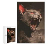 Puzzles pour Adolescents 1000 PCS Black Horror Puzzles pour Adolescents, Jouets Anti-Stress, Décoration Murale, Cadeaux d'anniversaire Et De Noël Uniques 1000 PCS