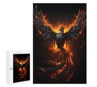 Puzzles pour Adolescents 1000 PCS Black Phoenix Puzzles pour Adultes Jeu Familial Décoration Parfaite Difficile À Compléter 1000 PCS