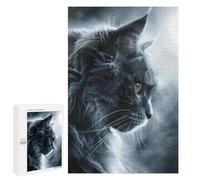 Puzzles pour Adolescents 1000 PCS British Shorthair Cat Puzzles pour Adultes Jeux Relaxants Décoration Murale Activités Amusantes À La Maison 1000 PCS