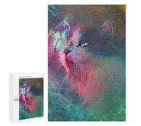 Puzzles pour Adolescents 1000 PCS Butterfly Kisses Puzzles pour Adultes Jouets Anti-Stress pour S'amuser en Famille Interaction Parent-Enfant 1000 PCS