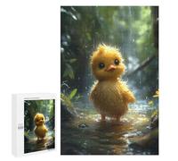 Puzzles pour Adolescents 1000 PCS Cartoon Duckling Casse-têtes pour Adultes Jeu De Réflexion Assemblage De Motifs Interaction Parent-Enfant 1000 PCS