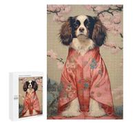 Puzzles pour Adolescents 1000 PCS Cavalier Dog Geisha Casse-tête pour Adultes, Jeu De Réflexion Difficile, Original, Cadeau d'anniversaire 1000 PCS
