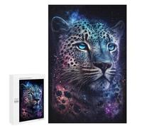 Puzzles pour Adolescents 1000 PCS Colour Galaxy Leopard Puzzles pour Adultes Assemblage De Modèles De Puzzles Défi À Réaliser Soirée Jeux Et Divertissement en Famille 1000 PCS