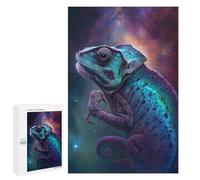 Puzzles pour Adolescents 1000 PCS Cosmic Chameleon Art Print-1 Puzzles pour Adolescents Améliorent La Mémoire Difficiles À Compléter Jeux Stimulants 1000 PCS