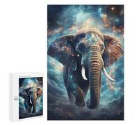 Puzzles pour Adolescents 1000 PCS Cosmic Elephant Journey Puzzles pour Adultes Jeux Relaxants Découpe De Précision Jeu Stimulant Cadeaux 1000 PCS