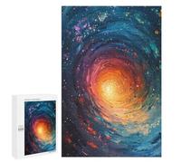 Puzzles pour Adolescents 1000 PCS Cosmic Energy Swirl-3 Puzzles pour Adultes Assemblage De Modèles De Puzzles Défi À Réaliser Soirée Jeux Et Divertissement en Famille 1000 PCS