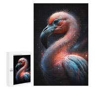 Puzzles pour Adolescents 1000 PCS Cosmic Flamingo Artwork-1 Puzzles pour Adolescents - Jeu Familial - Décoration Murale - Interaction Parent-Enfant 1000 PCS