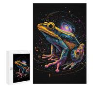Puzzles pour Adolescents 1000 PCS Cosmic Frog Art Print-1 Puzzles pour Adolescents Améliorent La Mémoire Difficiles À Compléter Jeux Stimulants 1000 PCS