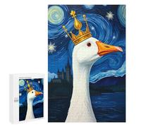 Puzzles pour Adolescents 1000 PCS Cute Duck Kingdom Puzzles pour Adultes Jeux Relaxants pour S'amuser en Famille Cadeaux De Noël Et d'anniversaire 1000 PCS