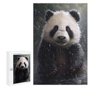 Puzzles pour Adolescents 1000 PCS Cute Wet Panda Puzzles pour Adultes Jeu Familial Décoration Parfaite Difficile À Compléter 1000 PCS