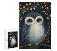 Puzzles pour Adolescents 1000 PCS Cute Whimsical Owl Puzzles pour Adultes, Jouets Anti-Stress, Activités Amusantes À Faire À La Maison, 1000 PCS