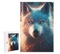 Puzzles pour Adolescents 1000 PCS Cute Wolf Puzzles, Jeux Amusants, Assemblage De Motifs, Cadeaux Uniques d'anniversaire Et De Noël 1000 PCS