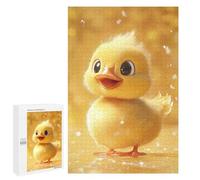 Puzzles pour Adolescents 1000 PCS Cute Yellow Duckling Puzzles pour Adultes Jeu Familial Décoration Parfaite Difficile À Compléter 1000 PCS
