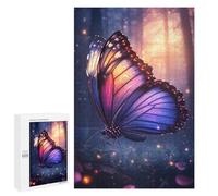 Puzzles pour Adolescents 1000 PCS Enchanted Forest Butterfly Puzzles pour Adultes Assemblage De Modèles De Puzzles Défi À Réaliser Soirée Jeux Et Divertissement en Famille 1000 PCS