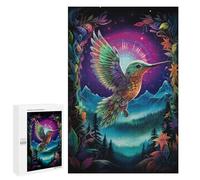 Puzzles pour Adolescents 1000 PCS Enchanted Hummingbird Flight -2 Puzzles pour Adultes Jeu De Réflexion Décoration Intérieure Activités Amusantes À La Maison 1000 PCS
